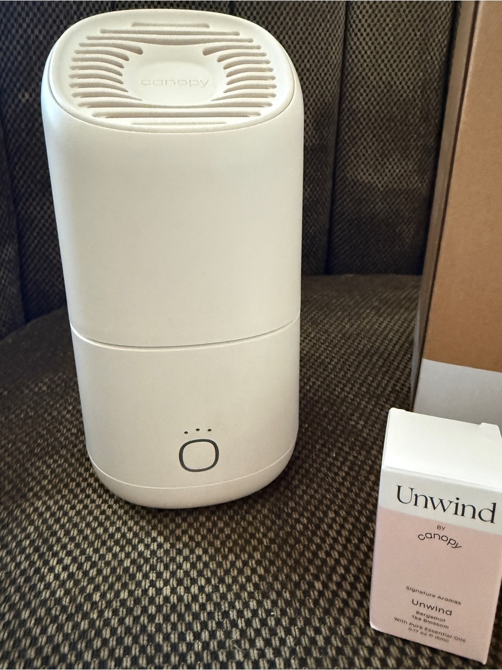 Canopy portable humidifier and all accessories